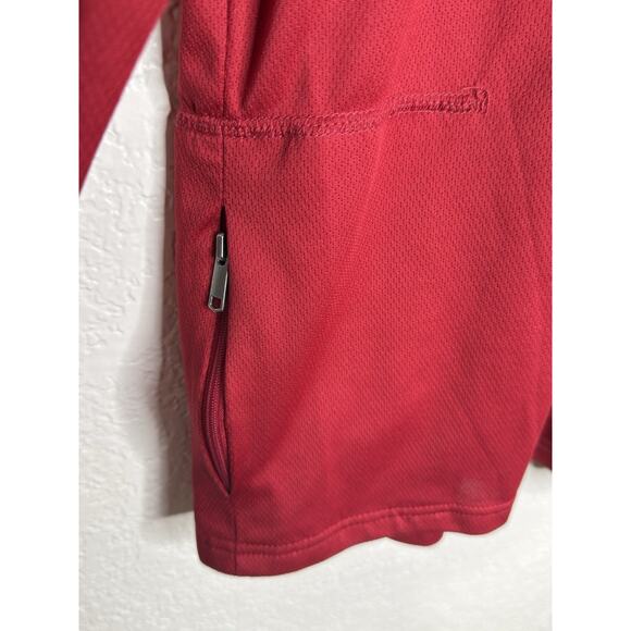 SCOTTeVEST XL Shirt Men Red Pullover TEC Performance Activewear Breathable Long - Picture 7 of 15